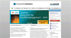 Desktop Screenshot of centrale-fuer-mediation.de