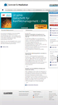 Mobile Screenshot of centrale-fuer-mediation.de